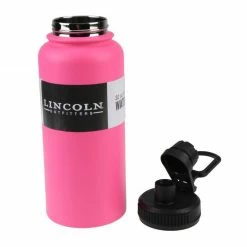 Lincoln Outfitters 32 Oz. Water Bottle Pink 87-970-0204 - Water Bottles & Hydration -Lincoln Outfitters Store 21803c3600844a5e873aaa25dad76eb4dcad10d2 32630121 3