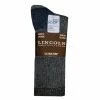 Lincoln Outfitters Men's Mid-Weight Crew Sock 2 Pack Black - L2/72466-BL-L - Socks -Lincoln Outfitters Store 2d7384e8a2f26108373b9a69e54f904ce99d9cb2 L2 72466 BL L 1 Men s Black Large