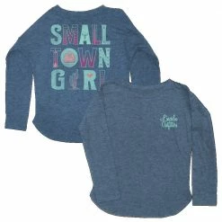 Lincoln Outfitters Girls' Small Town Girl Long Sleeve T-Shirt Loyls-01 - Shirts