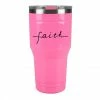 Lincoln Outfitters "Faith" 30 oz. Religious Tumbler, Pink - 89-636-0204 - Tumblers -Lincoln Outfitters Store 576b7ab99d88879d171ed60f05398672c461a0ca 32631059