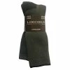 Lincoln Outfitters Men's Heavy Crew Sock 2 Pack Green - L2/72443-GR - Socks -Lincoln Outfitters Store 60497c3cde5bc73b8db5606015ce4539a583e483 86591948