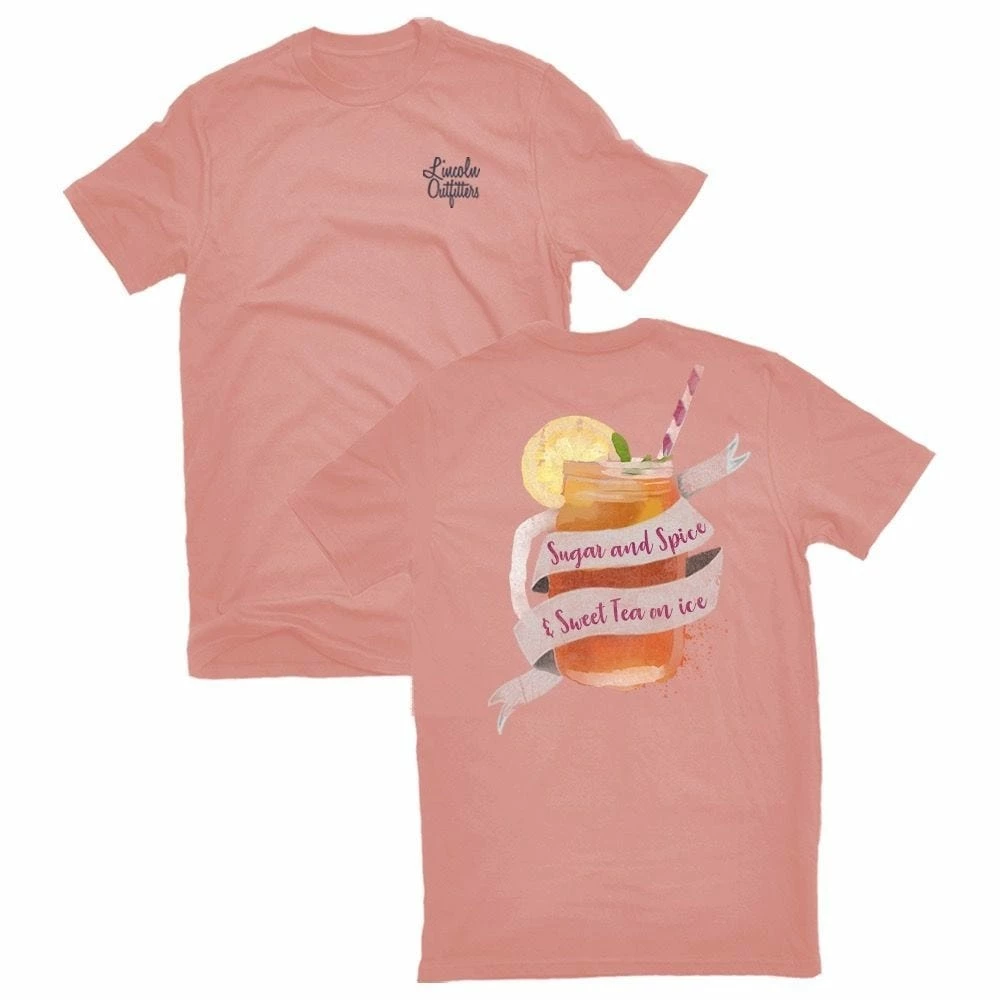 Lincoln Outfitters Ladies Sweet Tea on Ice Short Sleeve T-Shirt - LO-L211 - T-Shirts 3 Lincoln Outfitters Ladies Sweet Tea on Ice Short Sleeve T-Shirt - LO-L211 - T-Shirts