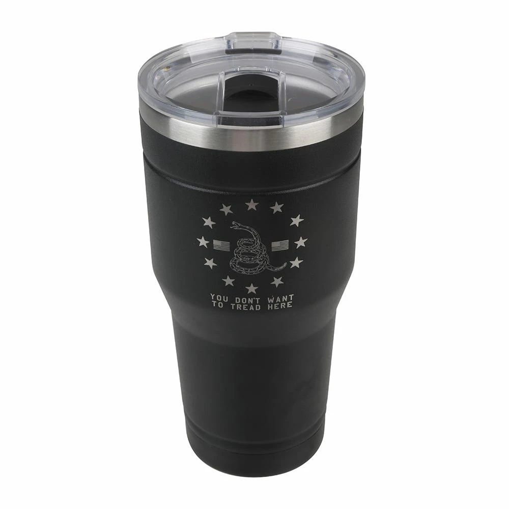 Lincoln Outfitters 30oz Tumbler Black Don't Tread On Me - 32631045 - Tumblers 5 Lincoln Outfitters 30oz Tumbler Black Don't Tread On Me - 32631045 - Tumblers - Image 3