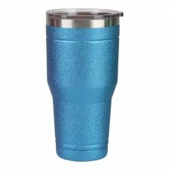 Lincoln Outfitters Store 13 Lincoln Outfitters 30oz. Stainless Tumbler Glitter Blue - 87-406-0204 - Water Bottles & Hydration